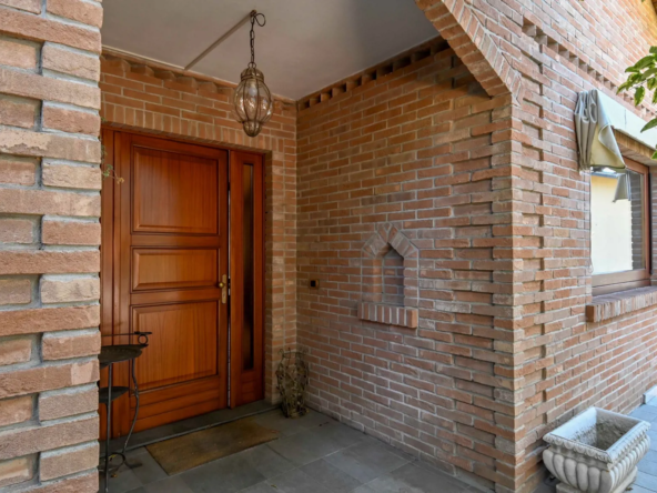 L'ingresso all'abitazione